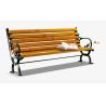 Buy cheap Anti Corrosion Bamboo Park Bench Easy Cleaning Antique Style With Long Using Life from wholesalers