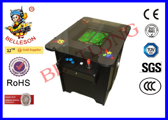 Classic Sticker Tabletop Arcade Game Machines 2 Side 2 Player 19 Inch Screen
