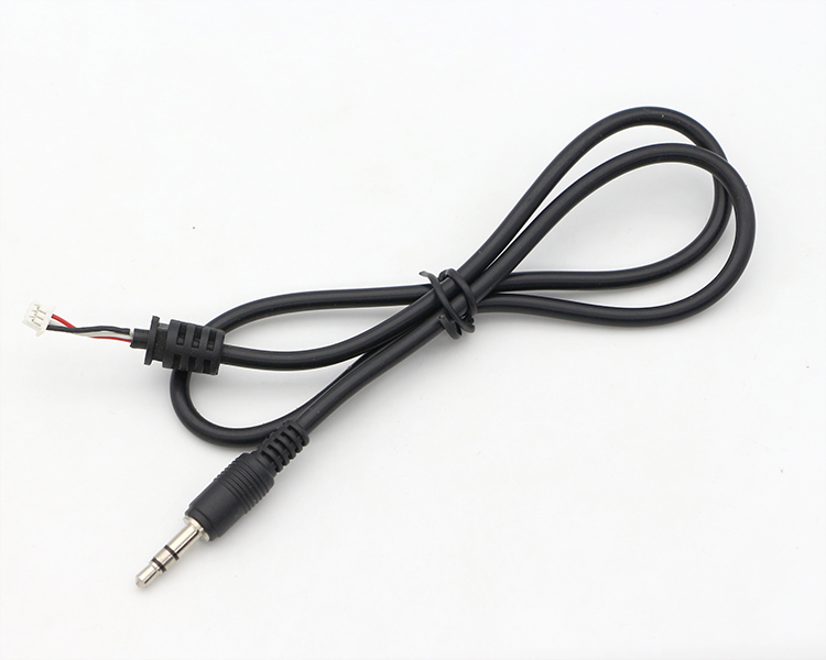 Custom Factory 1M 2M 3M 3.5mm TRRS Audio DC Jack to JST 2.0mm 2.54mm Pitch Assembly Cable