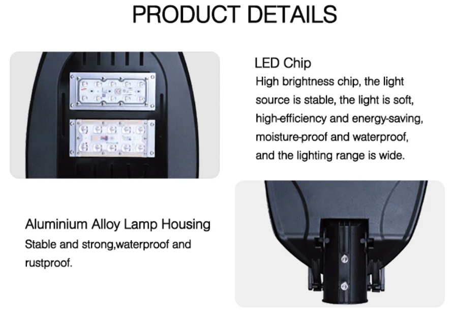 Die Casting Street Lights Module Factory From China Modular Cobra Head AC SMD LED Street Light