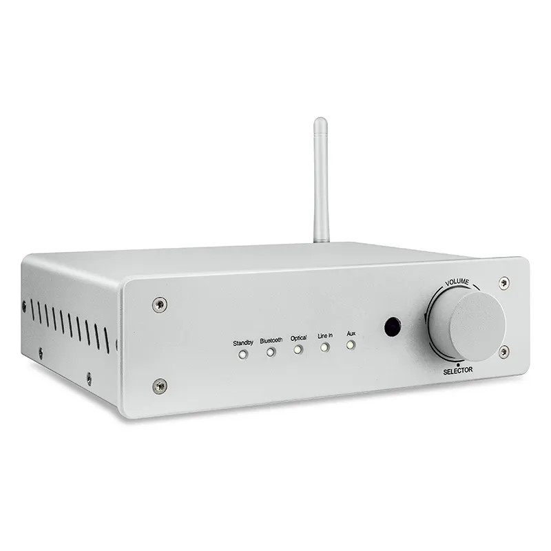 HIFI Wireless Audio Amplifier 2 Channel Bluetooth Compact Class D Audio Receiver Amplifier