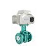 Buy cheap FEP Stainless Steel V Type Fluorine Electric Ball Valve With Flange Connection from wholesalers
