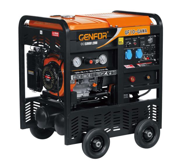 Buy cheap 24L 200A Compressor Welder Generator , Genset Welder Generator 5.0KW Rated Power from wholesalers