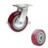Buy cheap Brownish Red Heavy Duty Casters 350KG 6 Inch Polypropylene Wheels from wholesalers