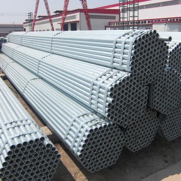 Buy cheap 48.3MM SCH40 Steel Scaffolding Tube Round Hot Dip Galvanized from wholesalers