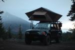 Portable 4x4 Pop Up Roof Top Tent For Outdoor Travel Hiking Camping
