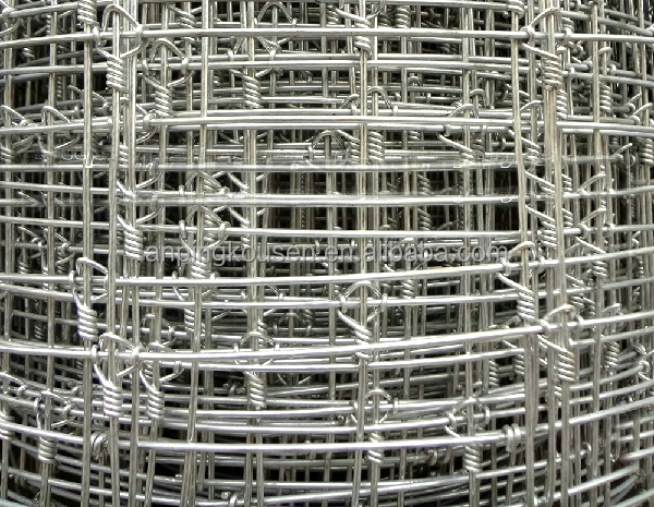 Rot Proof Fixed Knot Steel Farm Field Fence for Safe and Secure Animal Containment