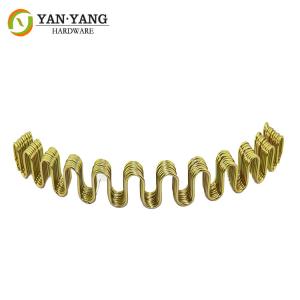 China zig zag springs furniture accessories serpentine sofa steel spring for furniture on sale