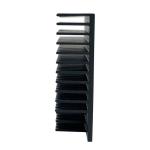 Square Multipurpose Anodized Heat Sink , Anti Corrosion CNC Heatsink