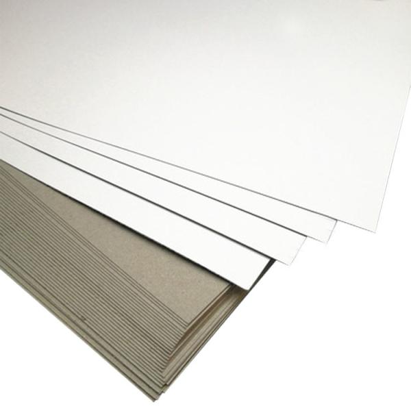 Buy cheap Wholesale 230gsm-1500gsm duplex board white grey back from wholesalers
