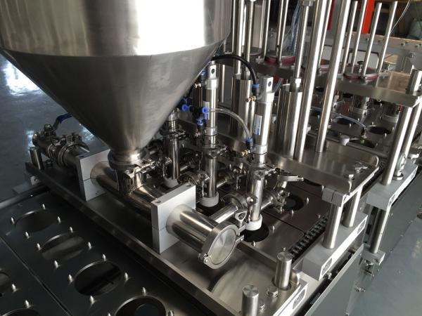 Buy cheap W30-150mm Packaging Size Tray Filling Equipment 4-16 Heads from wholesalers