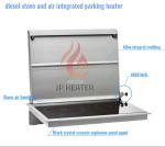 JP Hot Sale 2.2kw 12v New Diesel Cooktop Stove for Room Heating and Cooking