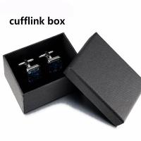 Buy cheap Small Black Gift Packaging Box Rigid Ring Tag Cufflink Gift Box product