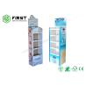 Buy cheap Custom Logo Printed Corrugated Floor Display Retail POP Cardboard Paper Display Shelf from wholesalers