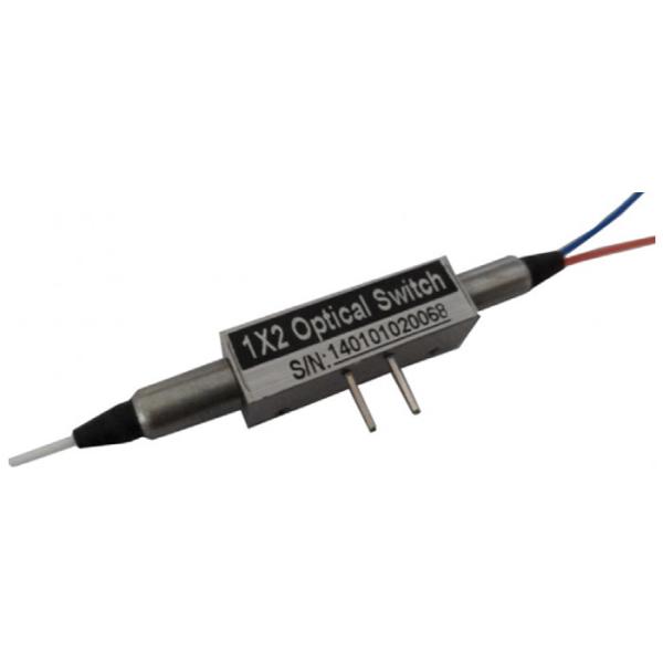 Buy cheap Low Crosstalk Fiber Optic Switch , 1x2 Optical Switch Solid State Wavelength Range Free from wholesalers