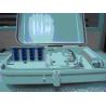 Buy cheap CATV Wall Mountable Fiber Distribution Box 16 Port With Rainfall Resistance from wholesalers