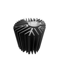Buy cheap 6063 Electrophoresis Aluminum Heat Sink Fins Screw Mount product