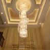 Buy cheap Luxury crystal chandelier duplex building hollow living room lamp large chandelier(WH-NC-91) from wholesalers