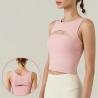Buy cheap Hollow Out Fitness Yoga Vest Tops Ladies Shockproof Running Bra from wholesalers