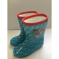 Buy cheap Pretty Lightweight Flexible Snowproof Girls Rain Boots Size 3 product