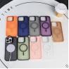 Buy cheap Metal Camera Stand Magsafe Phone Case 12FT Shockpoof For IPhone 15 16 Pro Max from wholesalers