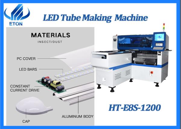 Buy cheap LED tube making mounter machine 45000CPH SMT assembly machine for LED light from wholesalers