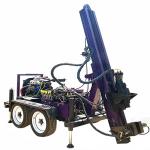 Hydraulic Water Well Drilling Rig Trailer Mounted Drilling Rig Diesel Water
