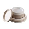 Buy cheap 10 Inch * 3Gird Bagasse Round Plate Compostable Sugarcane Plates from wholesalers