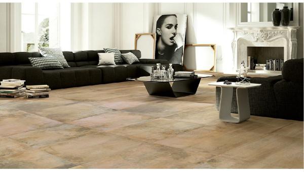 Buy cheap Non Slip Cement Look Porcelain Tile 600*600mm Absorption Rate Less Than 0.05% from wholesalers
