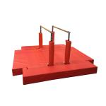 Gymnastic adjustable gym Children uneven bars Fitness Equiqment