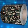 Buy cheap Outdoor Decoration Color Coated Steel Coil Camouflage Color With SMP Coating from wholesalers