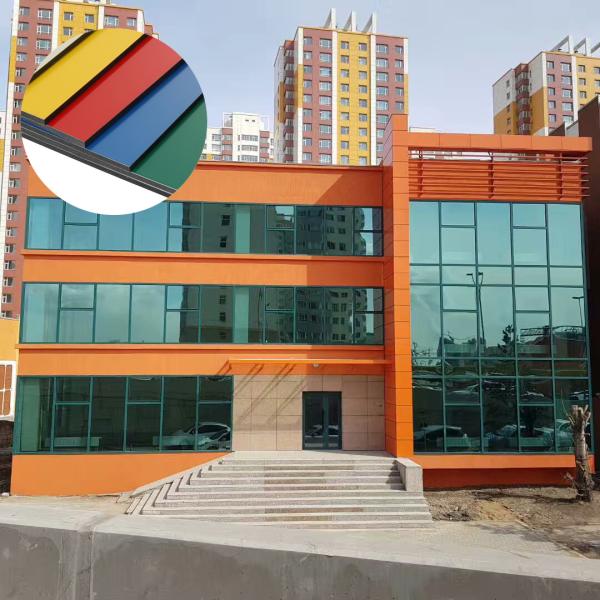 Quality Weather Resistant Mirror Aluminum Composite Panel High Durability for sale