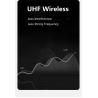 Buy cheap Single Channel Professional UHF Wireless Microphone System 105dB SNR True Diversity from wholesalers