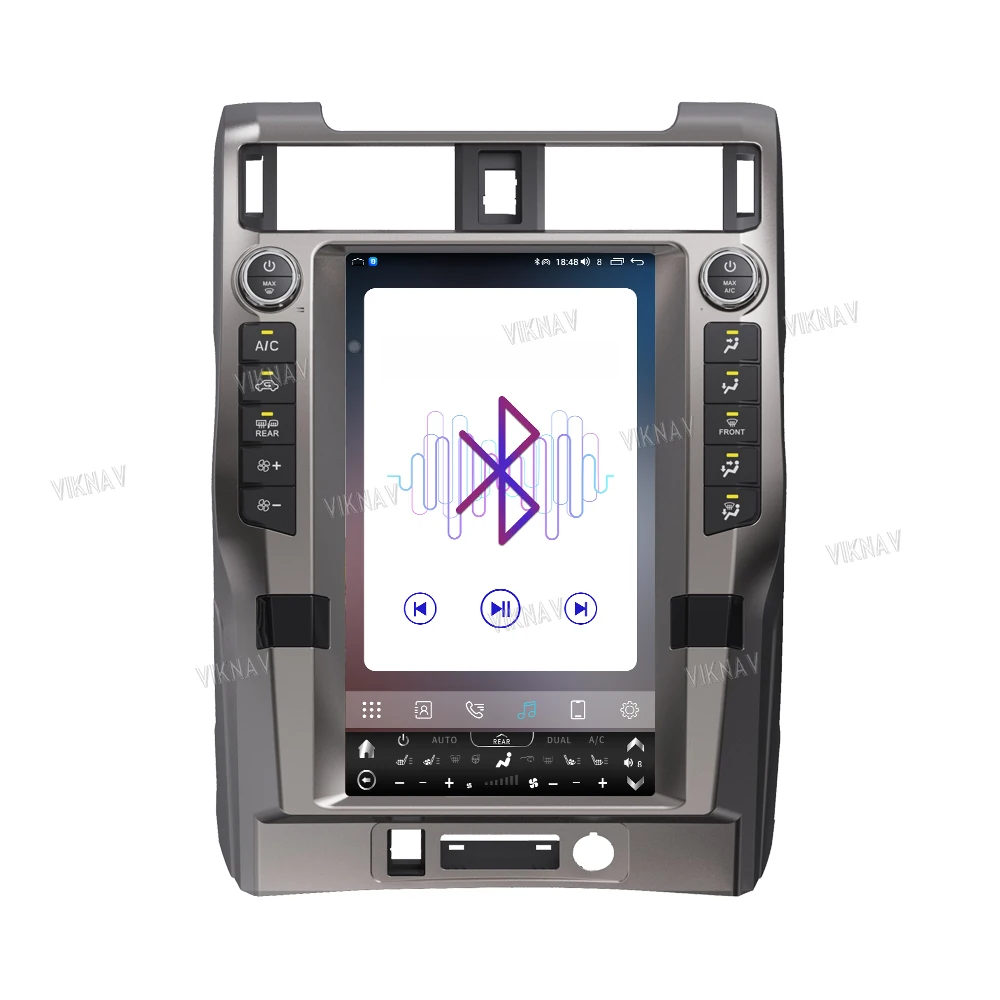 Auto Stereo Car Radio For Toyota 4Runner 2010-2023 Android Auto Carplay GPS Navigation Display Screen Multimedia player