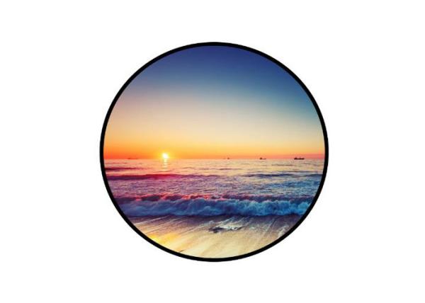 Buy cheap 23.6 Inch 600x600 Round LCD Display Magic Mirror For Dressing Table from wholesalers
