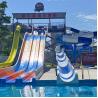 Buy cheap SGS Certified Super Open Spiral Slide Tube For Water Theme Park Anti Static from wholesalers