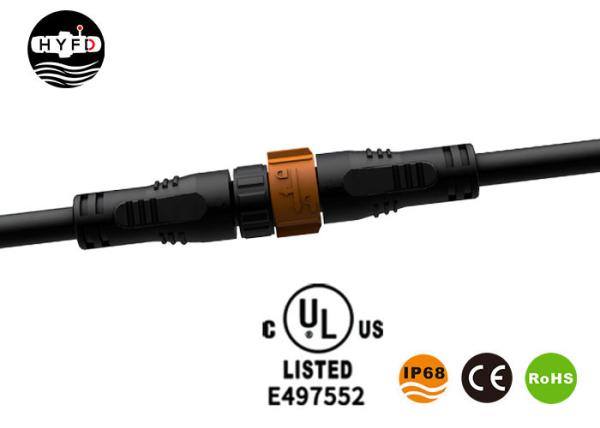 Buy cheap Auto Lock 3 Pin Nylon PA66 9.0MM M16 Connector from wholesalers