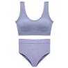 Buy cheap Seamless Plus Size Bra Sets Breathable Full Brief Underwear Sets from wholesalers