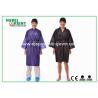 Buy cheap Disposable Spa Robes Nonwoven Material Made PP Kimono , Black / Purple from wholesalers