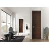 Buy cheap Hollow Wood Composite Door Interior Groove Flush Door Steel MDF Inward Opening from wholesalers