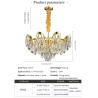 Buy cheap Luxury Crystal Chandelier For Living Room Led Gold basket empire crystal chandelier(WH-CY-226) from wholesalers