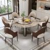 Buy cheap Durable Marble Top Dining Tables With Stainless Steel Legs - Wholesale from wholesalers