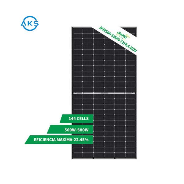 Buy cheap 540W Double Sided Solar Panels Jinko Full Black Solar Panel 545W 550W 555W 560W Mono Warehouse from wholesalers