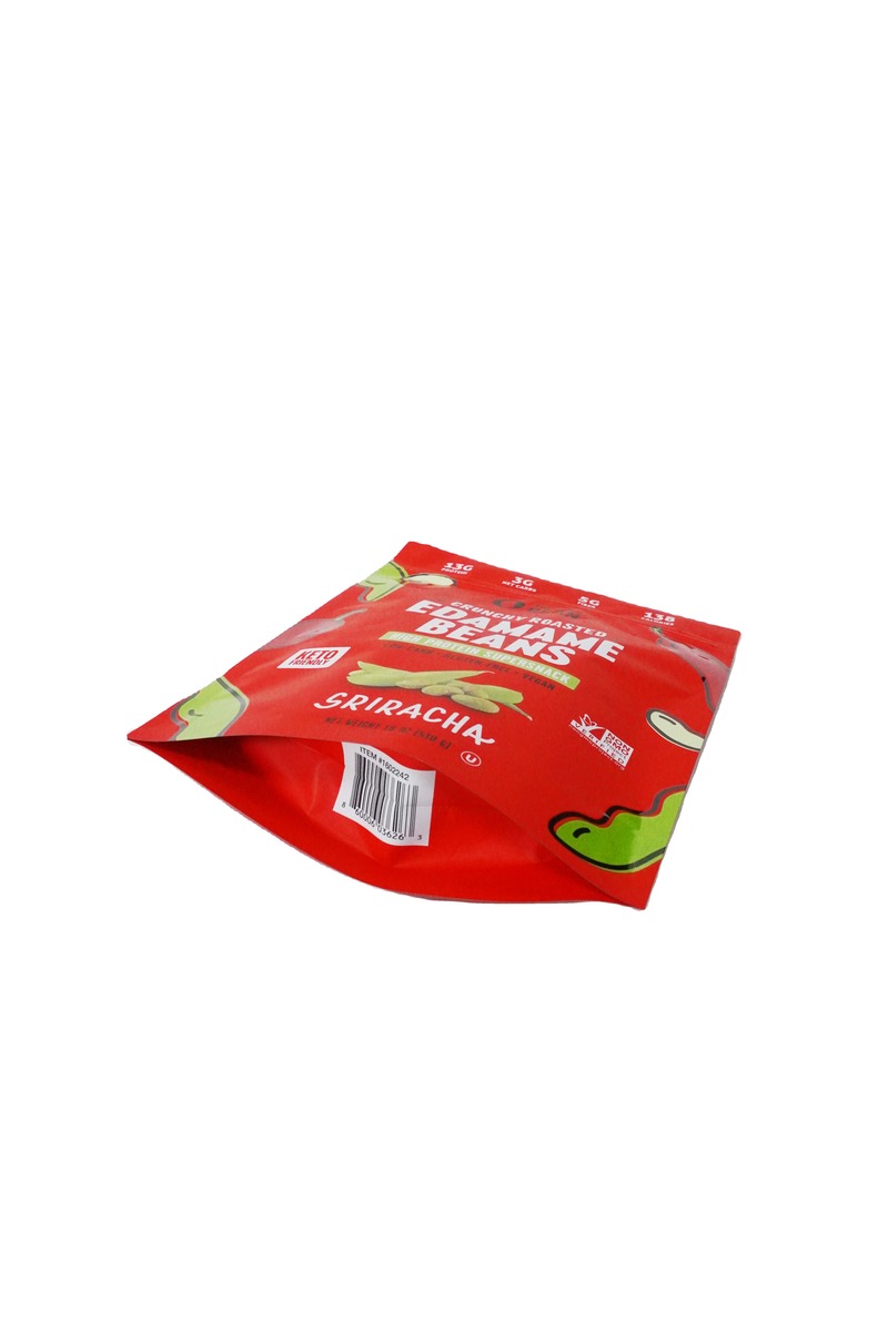 Aluminum Layer Moisture Proof Stand Up Food Snack Beans Packaging Plastic Bag Pouches