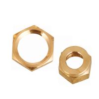Buy cheap ANSI 1/2inch NPT Lead Free Brass Fittings Brass Hex Nut OEM Services product