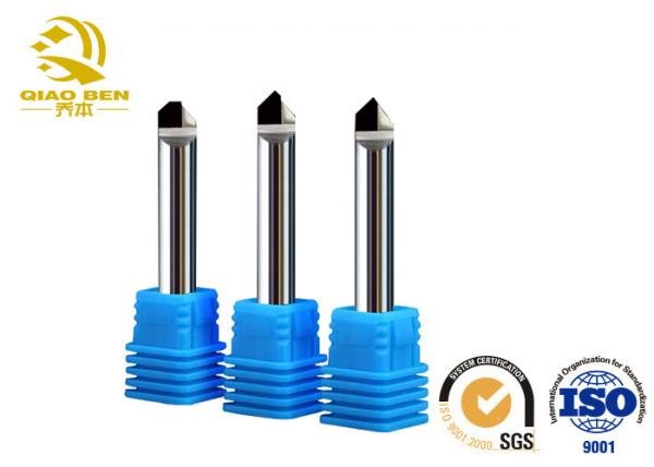 Buy cheap Carbide 8mm Shank Diameter Pcd End Mills Acrylic / Aluminum Polish from wholesalers