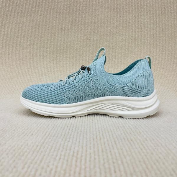 Buy cheap Stylish blue soft bottom breathable ladies sport running shoes athletic from wholesalers