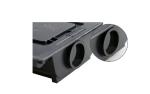 Black Yield 15000 Pages Kyocera Ecosys Toner Cartridge TK420 For KM2550 Printers