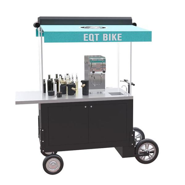 Buy cheap Hot Dog Ice Cream Wear Resistant 4500W Food Vending Cart from wholesalers