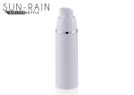 Plastic Airless Pump Bottle , cosmetic cream containers with pump